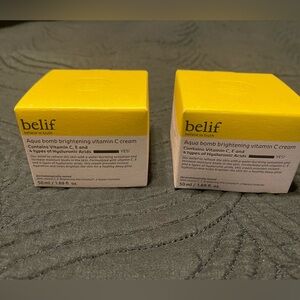 NWOT Two Aqua Bomb Vitamin C Brightening Cream 50ml/1.69 fl.oz